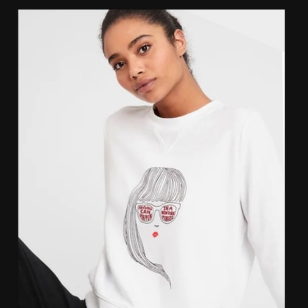 Banana Republic Graphic sweater